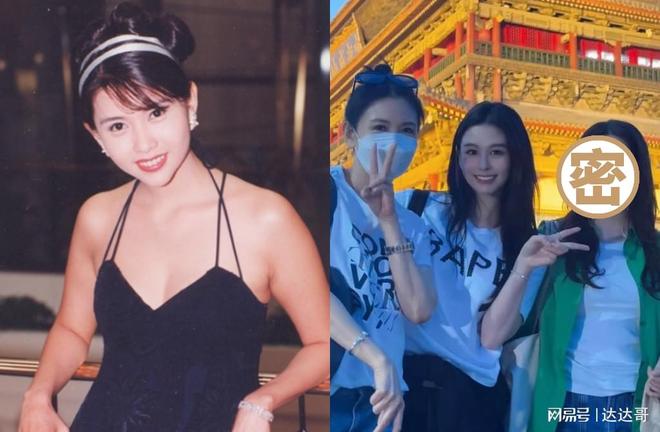 邱淑贞罕同框二女儿！「这部位神复制」 网友：最美星二代再加1